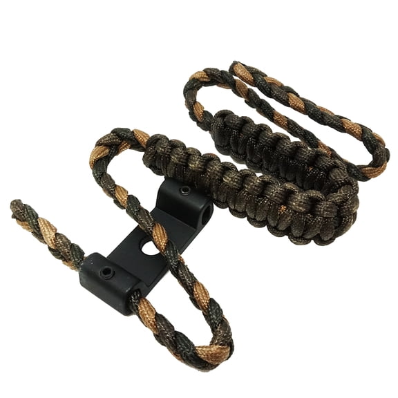Safari Choice Archery Aluminum Mounting Double Wided Braided Bow Sling, Brown