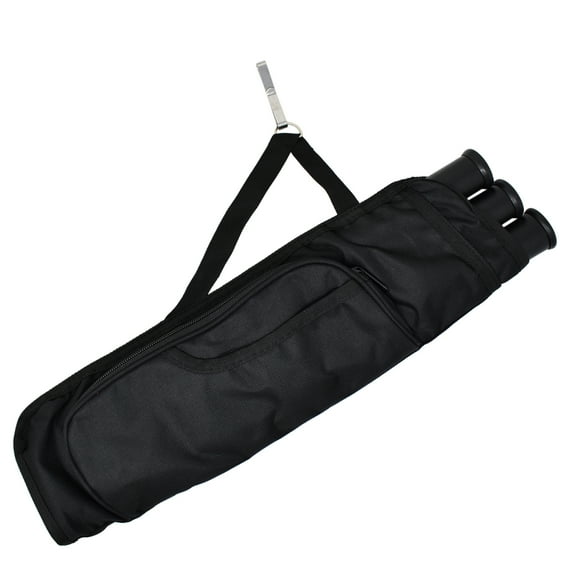 Safari Choice Flipside 3-Tube Archery Hip Arrow Quiver Fits LH/RH, Black