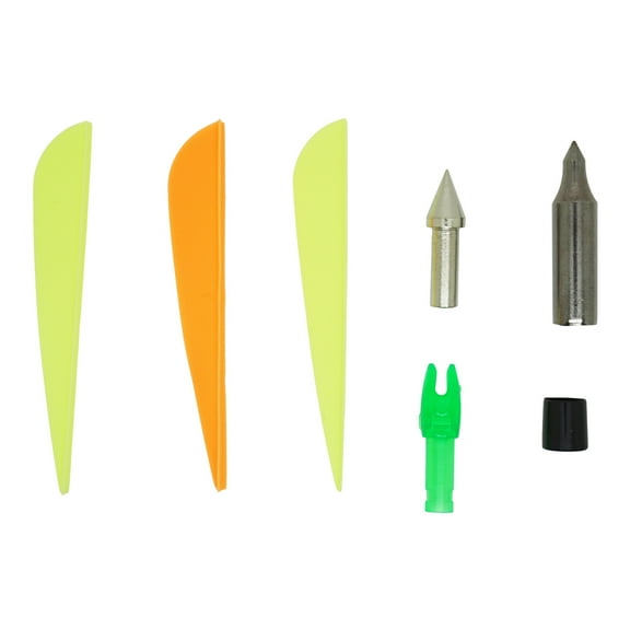 Safari Choice HT-BJ-8001 Replacement Fletching, Tips, Nocks