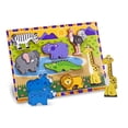 thumbnail image 1 of Safari Chunky Puzzle, 9" x 12", 8 Pieces | Bundle of 2 Each, 1 of 4