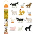 thumbnail image 1 of Safari Ltd. Farm TOOB - 12 Mini Figurines: German Shepherd, Pig, Duck, Hen, Rooster, Holstein Bull, Goat, Ewe, Ram, Holstein Cow, Horse - Educational Toy Figures For Boys, Girls & Kids Ages 3+, 1 of 7