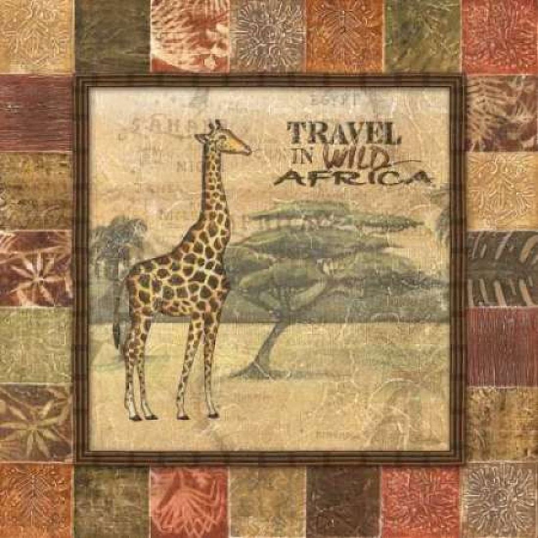 Safari I Canvas Art - Charlene Audrey (24 x 24)