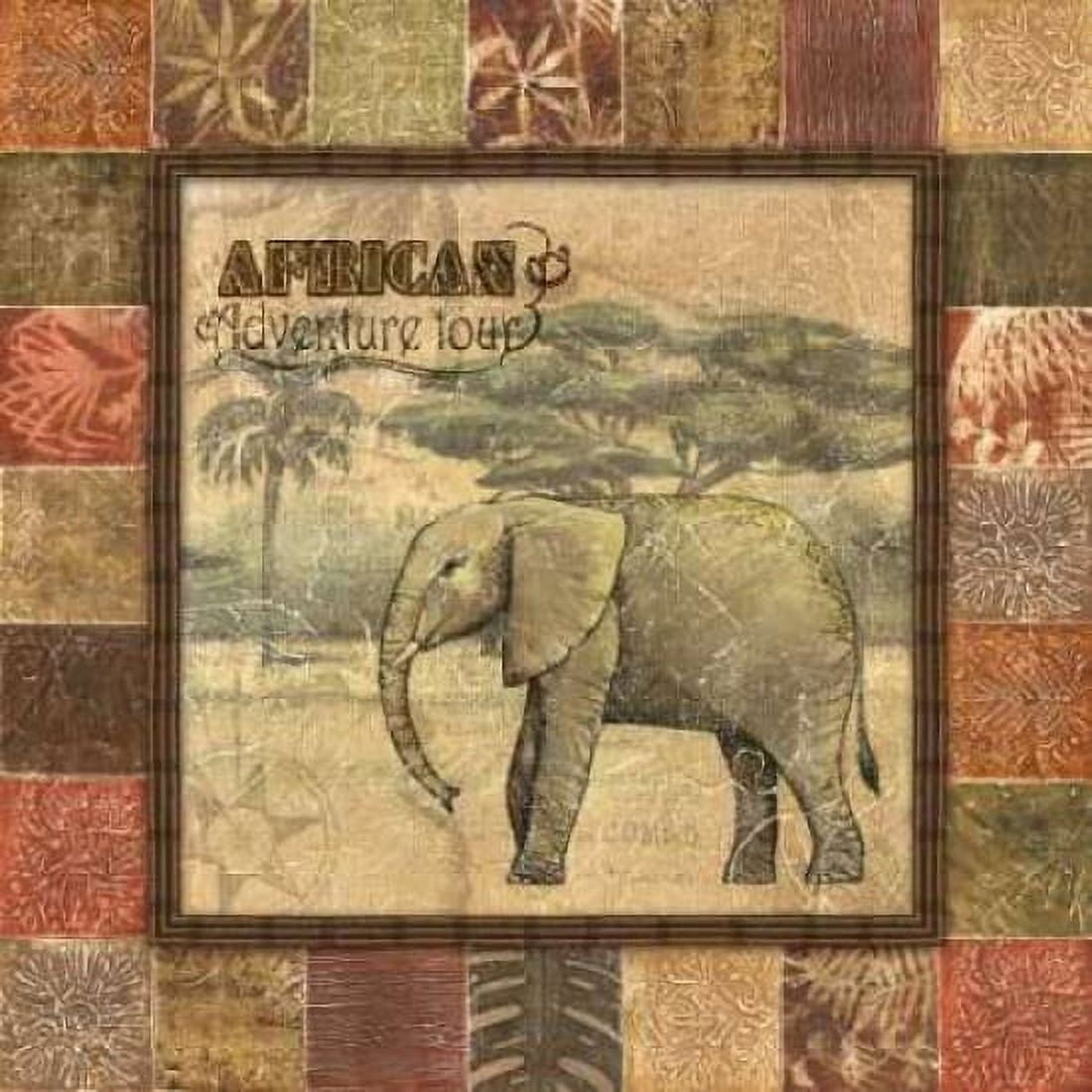 Safari II Canvas Art - Charlene Audrey (24 x 24)