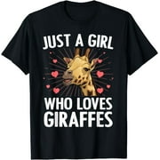 Safari-Inspired Giraffe Print T-Shirt for Women Who Love Wildlife