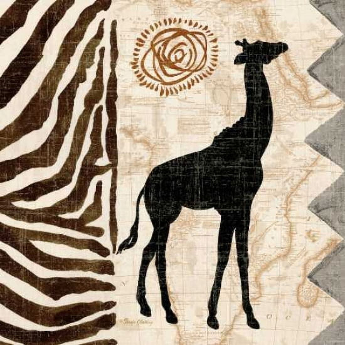 Safari Jungle I Canvas Art - Pamela Gladding (24 x 24)
