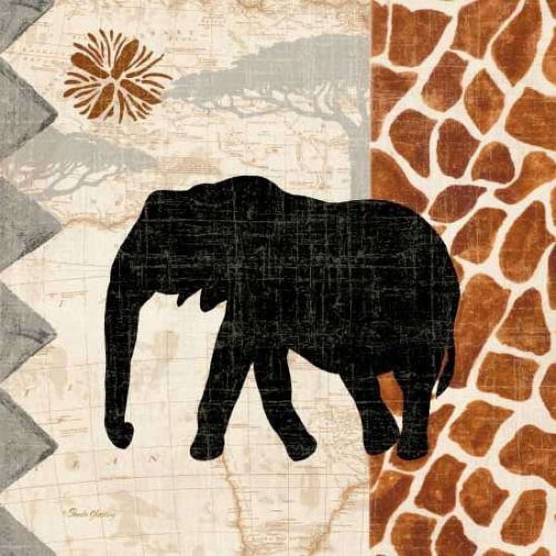 Safari Jungle II Canvas Art - Pamela Gladding (24 x 24)