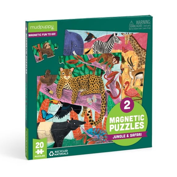 Safari & Jungle Magnetic Puzzle (Jigsaw)