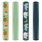 Multicolor Safari Slap Ruler Bracelet Party Favors, 4 Count, by Way To Celebrate