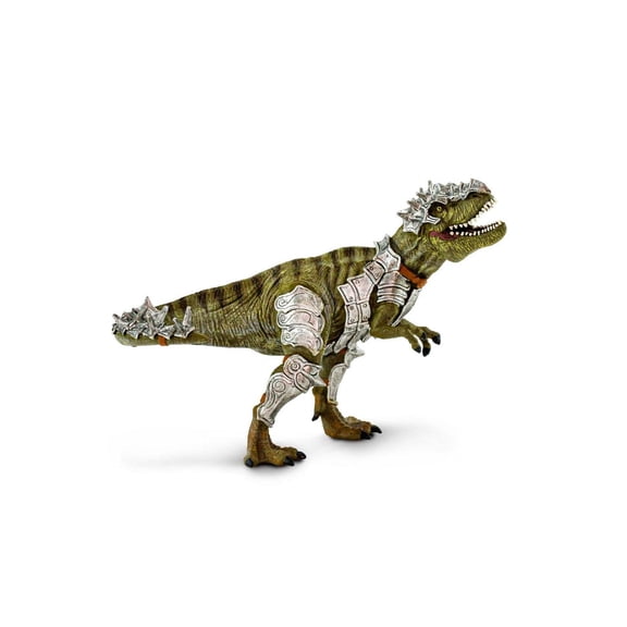 Safari Ltd. Armored Tyrannosaurus Rex Figurine - Detailed 6" Model Figure - Educational Dinosaur Toy for Boys, Girls & Kids Ages 3+