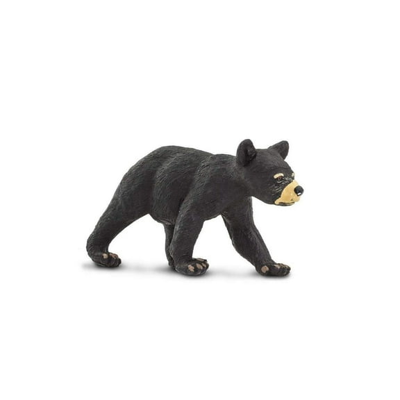 Safari Ltd. Black Bear Cub Figurine - Realistic 3" Figure - Educational Toy for Boys, Girls, and Kids Ages 1+