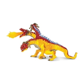 Safari Ltd. Fire Dragon Figurine - Vibrantly Colored 8.5" Model Figure - Fantasy Toy for Boys, Girls & Kids Ages 4+