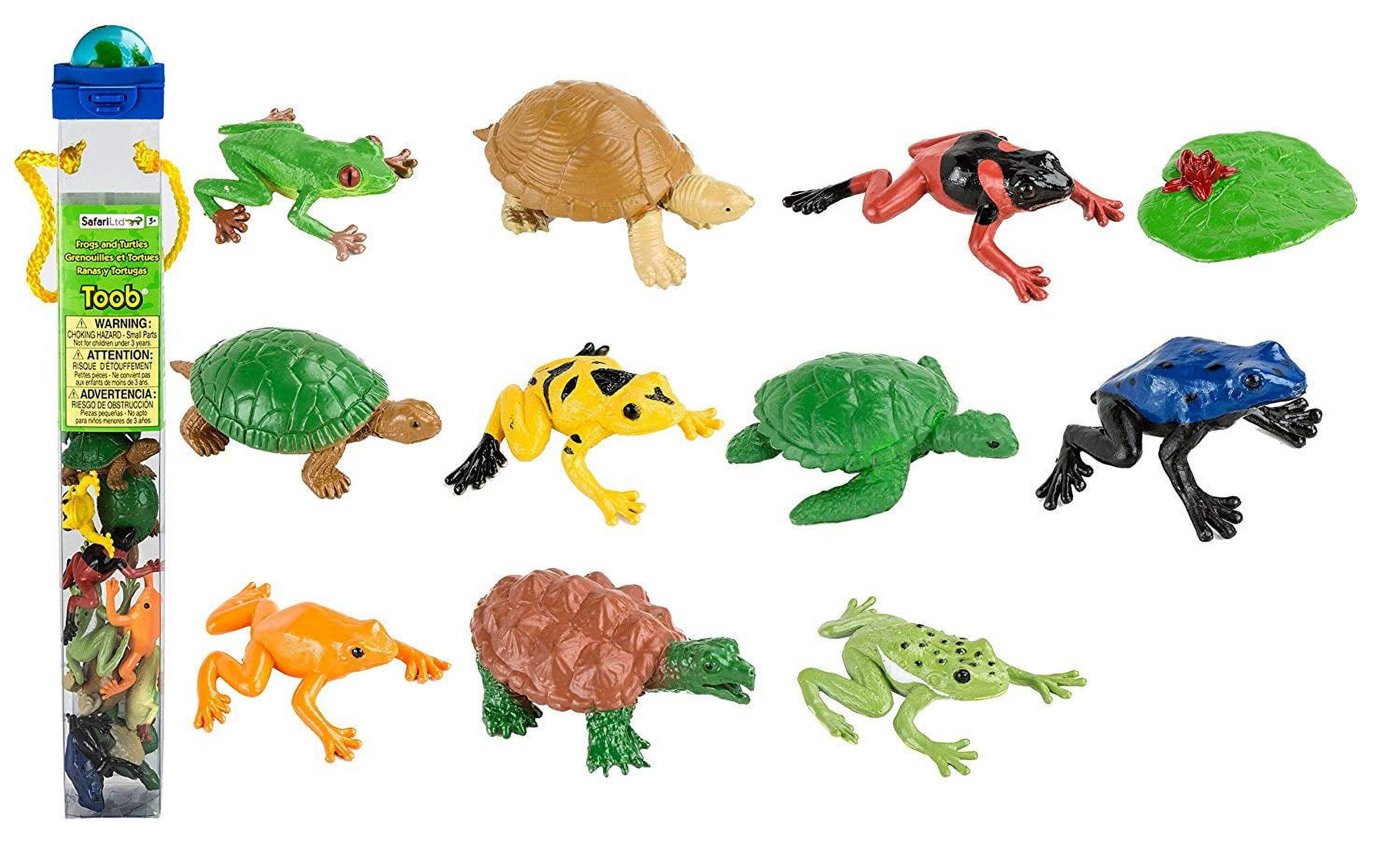 Safari Ltd. Frogs & Turtles Toob