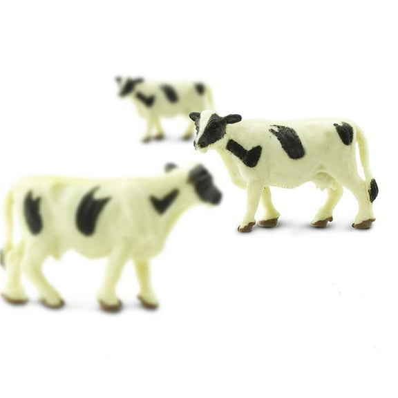 Safari Ltd. | Holstein Cows - 192 Pieces | Good Luck Minis Collection | Miniature Toys for Boys & Girls