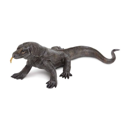 Safari Ltd. Komodo Dragon Figurine - Realistic 11" Model Figure - Educational Toy for Boys, Girls, and Kids Ages 3+