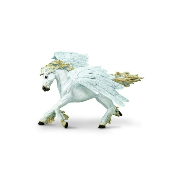 Safari Ltd. Pegasus Figurine - Majestic 8" Flying Horse Toy for Kids Ages 3+