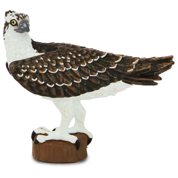 Safari Ltd. Osprey Figure - Realistic 2.75" Bird Figurine - Educational Toy for Boys, Girls, and Kids Ages 3+