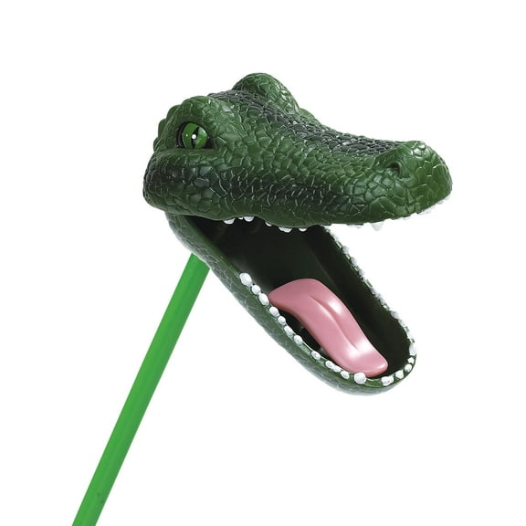 Safari Ltd. Alligator Snapper Toy - Hand-Operated 18" Swamp-Themed Plastic Toy - Interactive Educational Fun for Children Age 3+