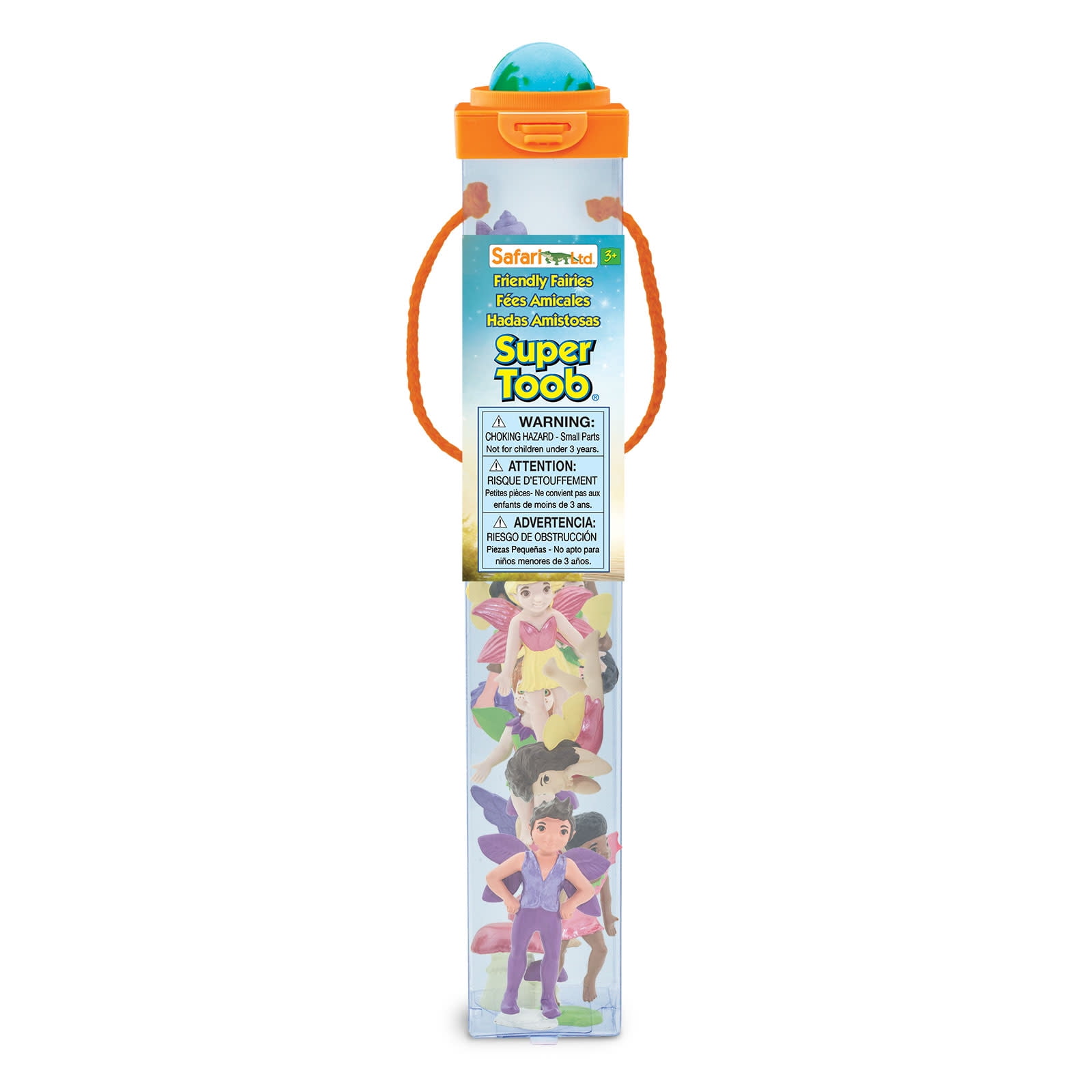 Safari Ltd. Friendly Fairies Super TOOB - 10 Adorable Fairy Figurines - Fantasy Toy Set For Girls, Boys, & Kids Ages 3+