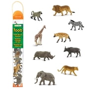 Safari Ltd. South African Animals TOOB - 9 Figurines Including Elephant, Lion, Giraffe, and More - Educational Toy Setfor Boys, Girls & Kids Ages 3+
