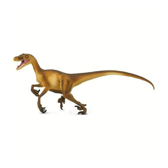 Safari Ltd. Velociraptor Figurine - Detailed 8.25" Dinosaur Figure - Educational Toy for Boys, Girls, and Kids Ages 3+