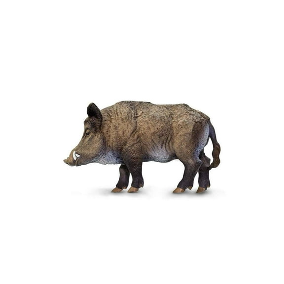 Safari Ltd. Wild Boar Figurine - Lifelike 3.5" Model Figure - Educational Toy for Boys, Girls, and Kids Ages 3+