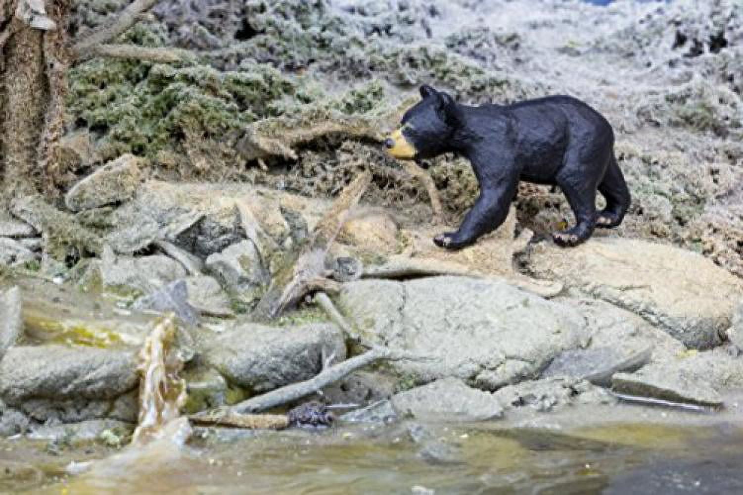 Safari Ltd Black Bear Cub Animal Figurine - Walmart.com