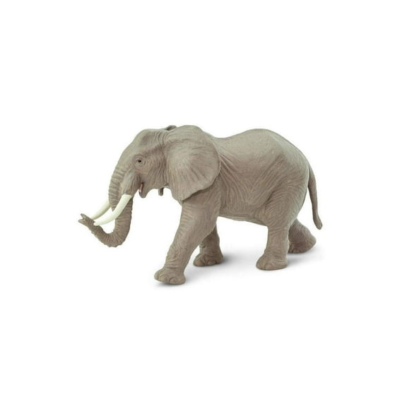Safari Ltd. African Elephant Figurine - Detailed 6.5" Model Figure - Educational Toy for Boys, Girls, and Kids Ages 1+