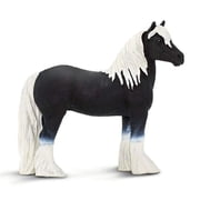 Safari Ltd. Gypsy Vanner Stallion Figurine - Realistic 4.5" Horse Figure - Educational Toy for Boys, Girls, Kids Ages 3+