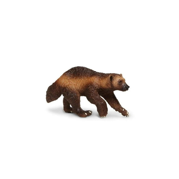 Safari Ltd. Wolverine Figurine - Lifelike 3.75" Model Figure - Educational Toy for Boys, Girls, and Kids Ages 3+