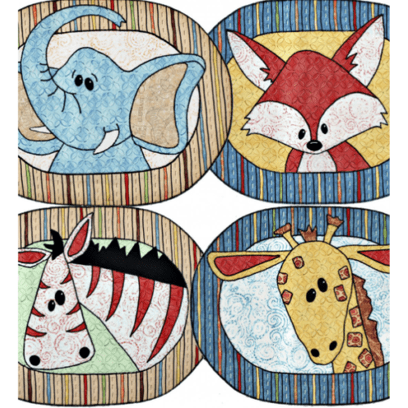 Desiree's Designs Safari Mats Ptrn
