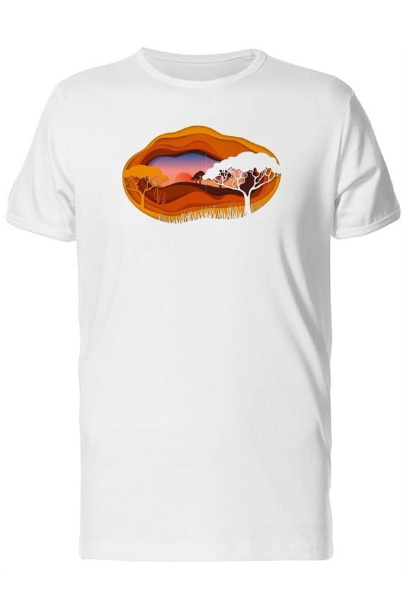 Safari Park Origami T-Shirt Men -Image by Shutterstock, Male Medium