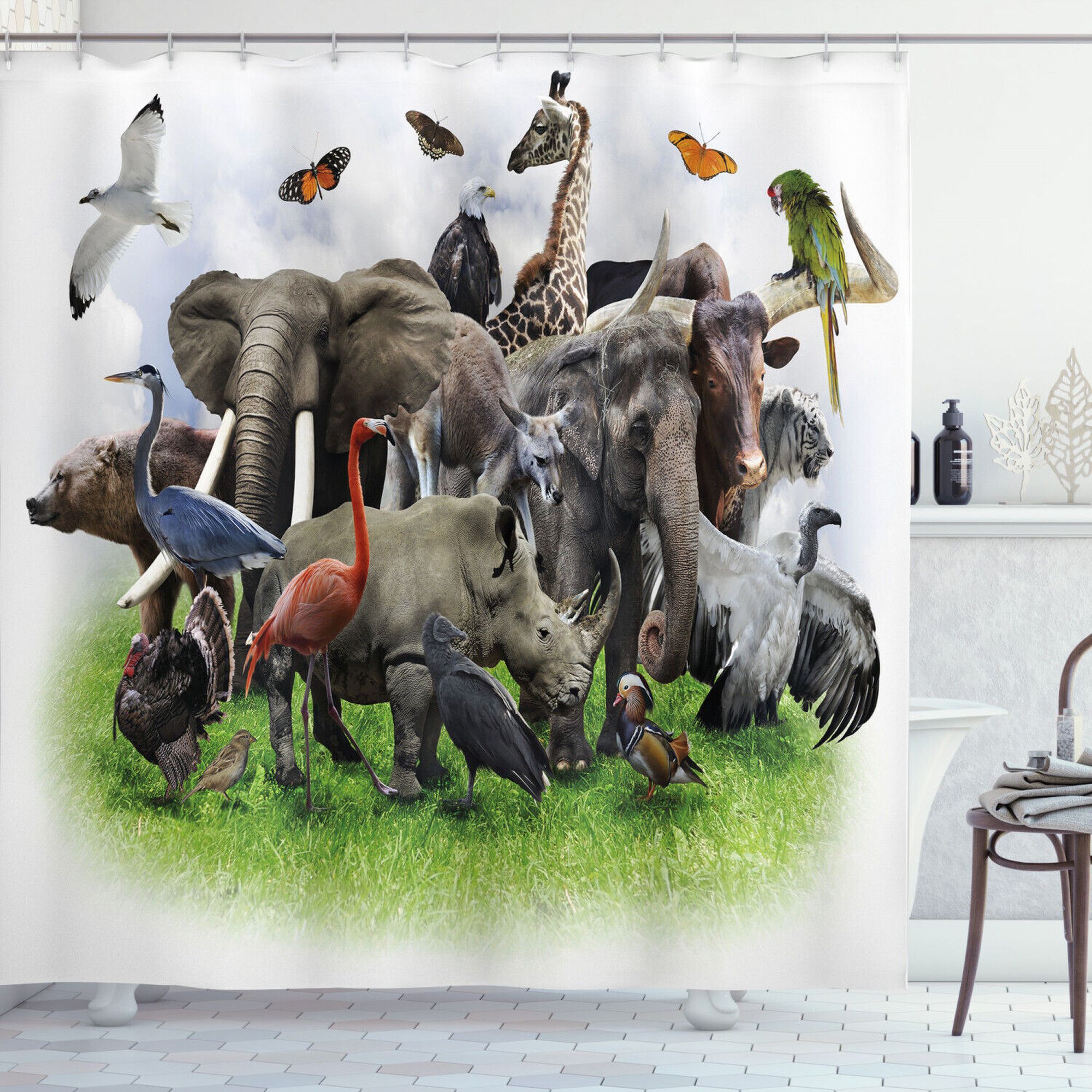 Safari Serenity Elevate Your Bathroom with a JungleThemed Shower