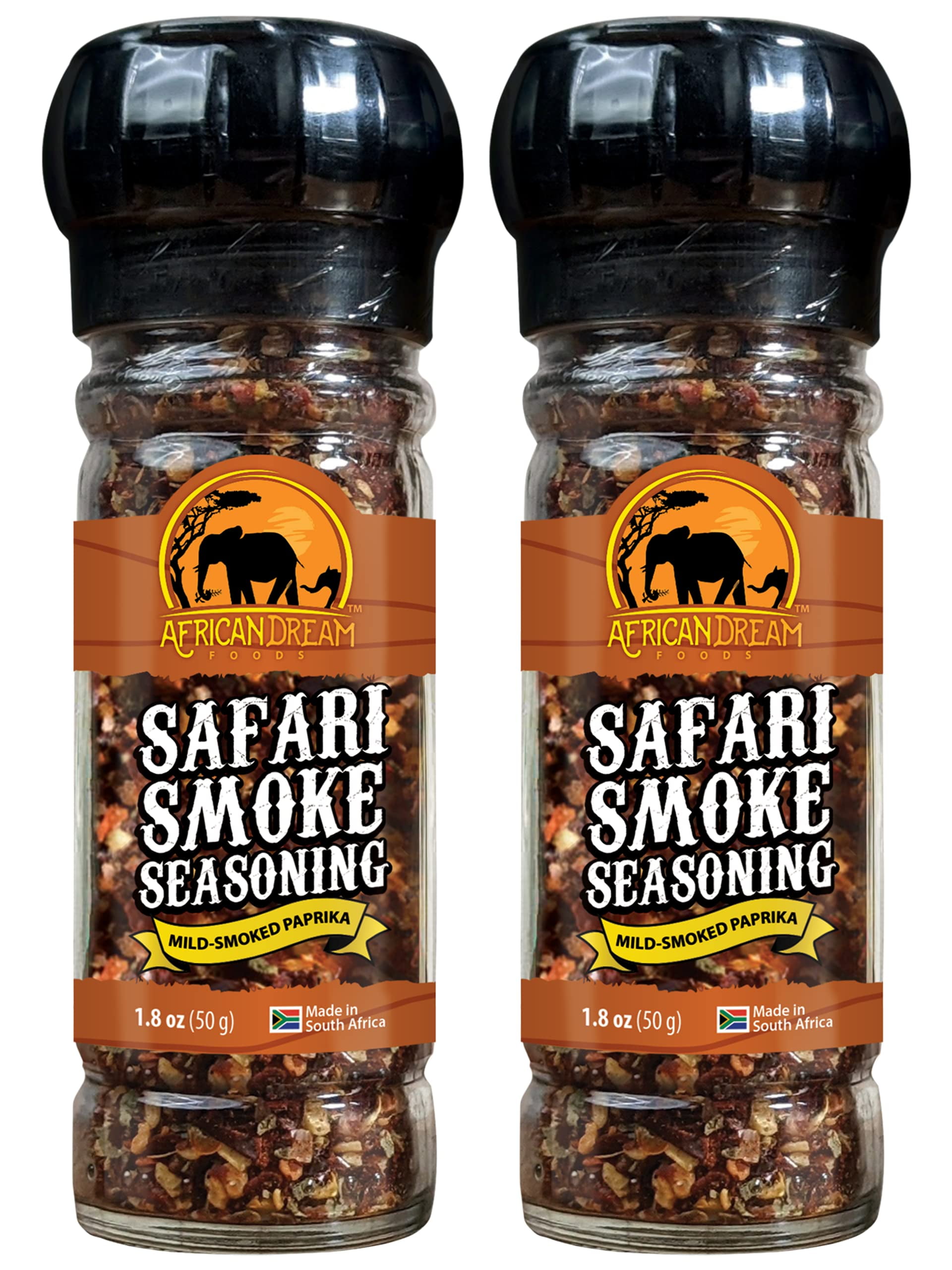 Safari Smoke Seasoning Blend HHA1 by African Dream Foods with Smoked