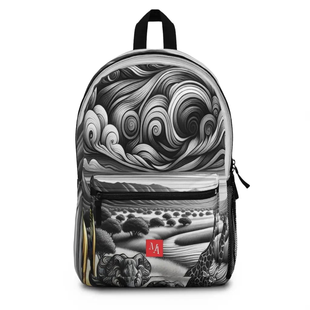 Safari Splendor in a Whimsical World- Backpack - Walmart.com