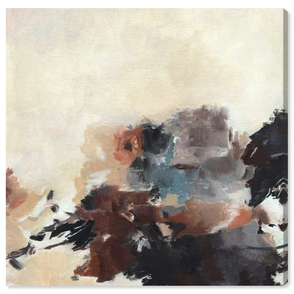 Safari Sun II Canvas Fall Abstract Art by Art Remedy, Gallery Wrapped, 16" x 16"