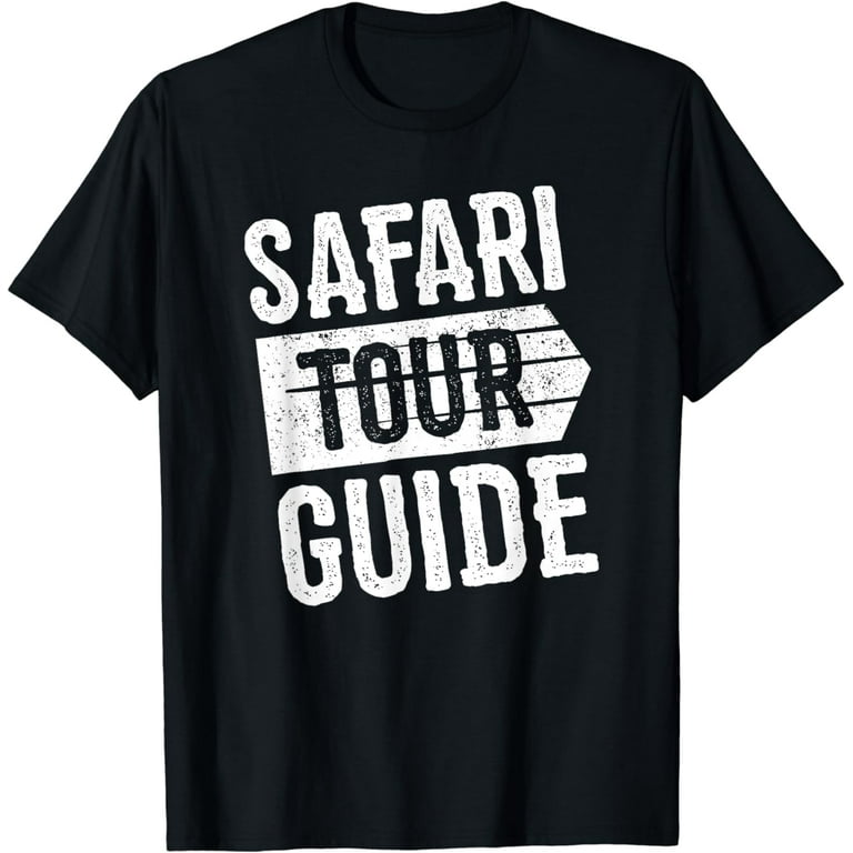 Safari Tour Guide Halloween T-Shirt Costume Safari Tour Guide Halloween T-Shirt Costume