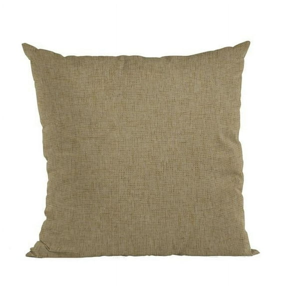 Safari Waffle Textured Solid, Sort of A Waffle Texture Luxury Throw Pillow - 22 x 22 in.