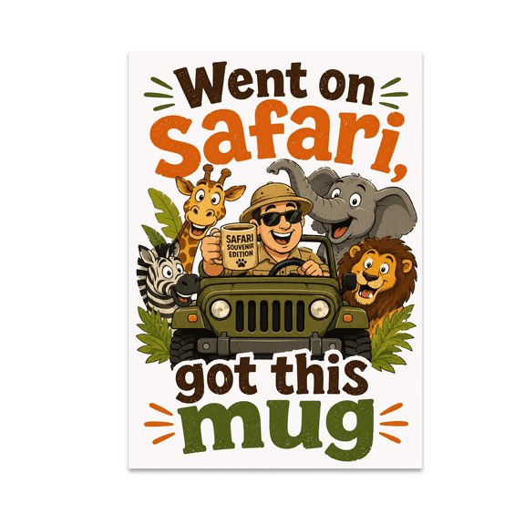 Safari Wall Decor - Animal Lover - 13x19 Poster Print