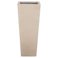 thumbnail image 1 of Safavieh 12.6" x 12.6" x 29.9" Square Beige Ficonstone Planter, 1 of 8