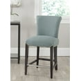 thumbnail image 1 of Safavieh  25.9-inch Seth Sky Blue Counter Stool - 38.9"H x 18.7"W x 23.2"D, 1 of 8