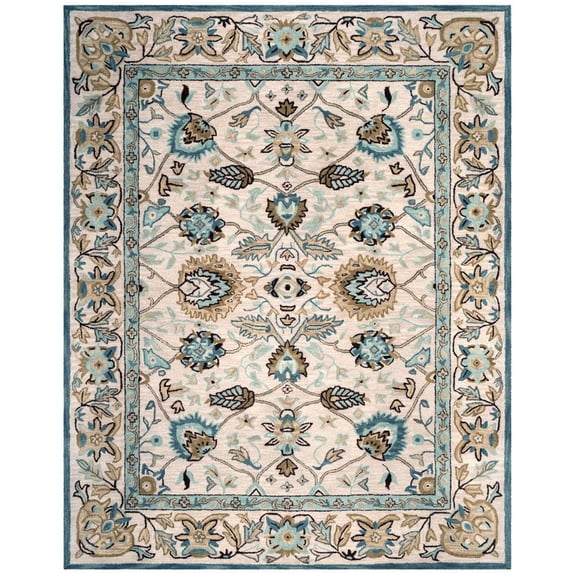 Safavieh ANTIQUITY, PEACOCK / BLUE, 8' X 10', Area Rug