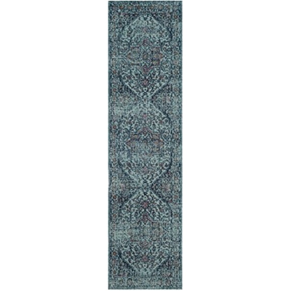 Safavieh ATN330 Artisan Traditional Area Rug-Finish:Light Blue,Shape:Medium Rectangle,Size:5'-1" X 7'-6"