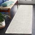 thumbnail image 1 of Safavieh Abstract Delia Distressed Wool Runner Rug, Ivory/Light Gray, 2'3" x 18', 1 of 11