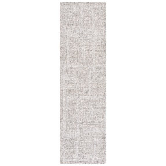 SAFAVIEH Abstract Lydia Geometric Runner Rug, Natural/Ivory, 2'3" x 8'