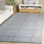 SAFAVIEH Abstract Alayna Texture Area Rug, Blue/Gray, 4' x 6'