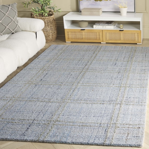 SAFAVIEH Abstract Alayna Texture Area Rug, Blue/Gray, 5' x 8'