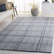 SAFAVIEH Abstract Alayna Texture Area Rug, Dark Gray, 6' x 6' Square