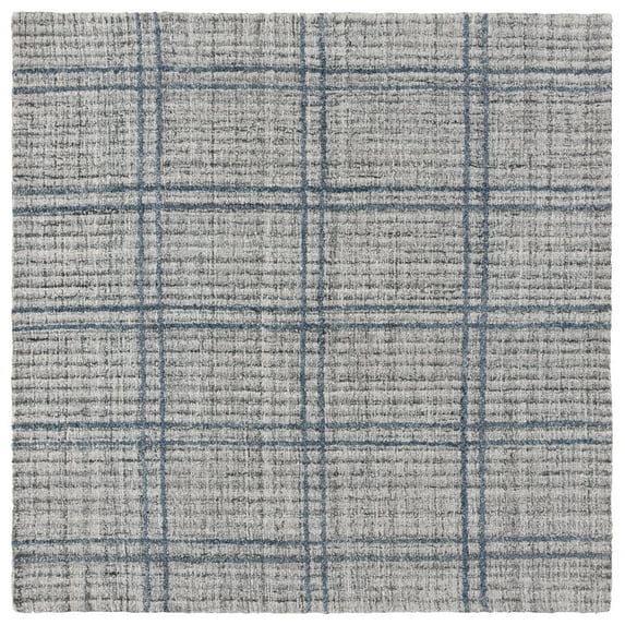 SAFAVIEH Abstract Alayna Texture Area Rug, Dark Gray, 6' x 6' Square