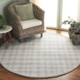 thumbnail image 1 of Safavieh Abstract Aleta Trellis Area Rug, Ivory/Sage, 6' x 6' Round, 1 of 10