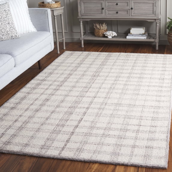 Safavieh Abstract Aleta Trellis Area Rug, Ivory/Silver, 3' x 5'